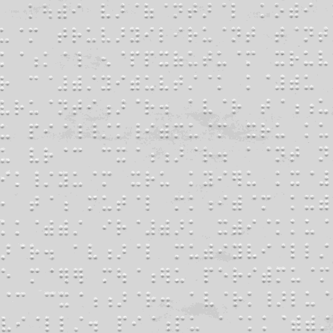 A sample of Tamil Braille text